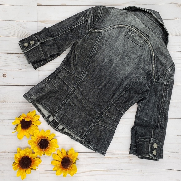 Guess premium Jean jacket - Picture 2 of 7